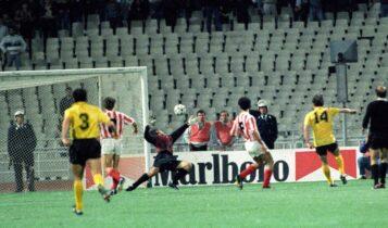 Καραγκιοζόπουλος για το γκολ με Ολυμπιακό το '89: «Το έβαλα με το αριστερό, το οποίο το είχα μόνο για το… αμπραγιάζ του αυτοκινήτου!»