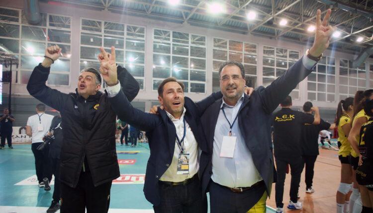 Αλεξίου και Αρχόντης για την κατάκτηση του Κυπέλλου: «Η ΑΕΚ έδειξε ότι έχει μέταλλο νικήτριας»