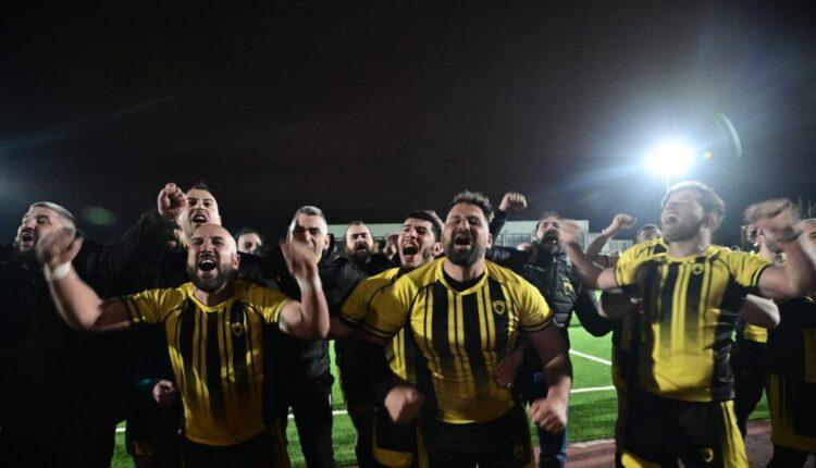 ΑΕΚ: Εικόνες από την κατάκτηση του τίτλου της ομάδας ράγκμπι