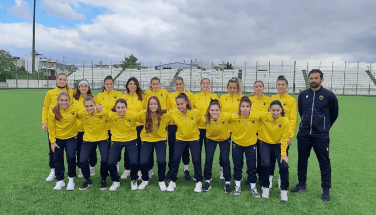 ΑΕΚ: Διέλυσε (12-0) και τις Νέες Δραπετσώνα η γυναικεία ομάδα ποδοσφαίρου