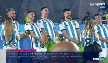 Μαρτίνες και άλλοι παίκτες της Αργεντινής «αναβίωσαν» τον αμφιλεγόμενο πανηγυρισμό του Μουντιάλ