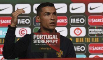 Ανακοίνωση κατά Ρονάλντο από την Ένωση Αθλητικών Συντακτών της Πορτογαλίας!