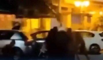 Βίντεο-σοκ από την άγρια επίθεση σε οπαδούς του Ηρακλή – Δολοφονικά χτυπήματα με λοστάρια και κράνη! (VIDEO)
