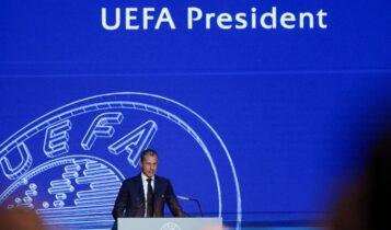 Επανεκλογή Τσέφεριν στην ηγεσία της UEFA