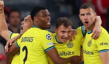 Champions League: Πρώτο βήμα πρόκρισης από την Ίντερ, επικράτησε της Μπενφίκα με 2-0