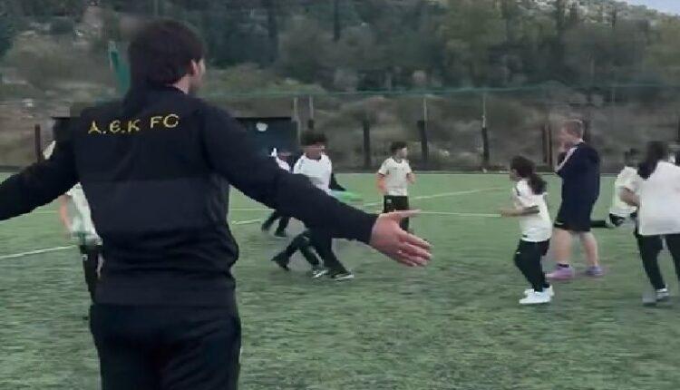 Ακόμα μια σημαντική δράση από την Ακαδημία της ΑΕΚ καθώς με επιτυχία ολοκληρώθηκε η τέταρτη δράση του Welcome Through Football (VIDEO)