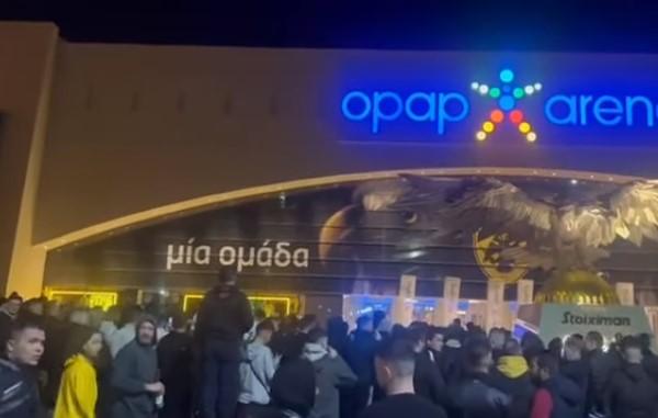 Ο κόσμος της ΑΕΚ γιόρτασε τα 99ά γενέθλια στην «Αγιά Σοφιά - OPAP Arena» (VIDEO- ΦΩΤΟ)