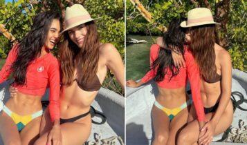 Μαριάνα Βαρελά – Φαμπιόλα Βαλεντίν: Tα φιλία τους και τα προκλητικά αγγίγματα στο Instagram (ΦΩΤΟ)