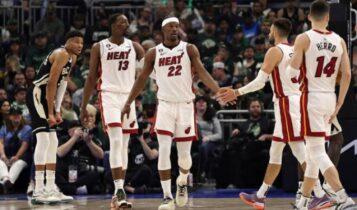 NBA: Εχασαν Αντετοκούνμπο οι Μπακς και οι Χιτ πέρασαν από το Fiserv Forum