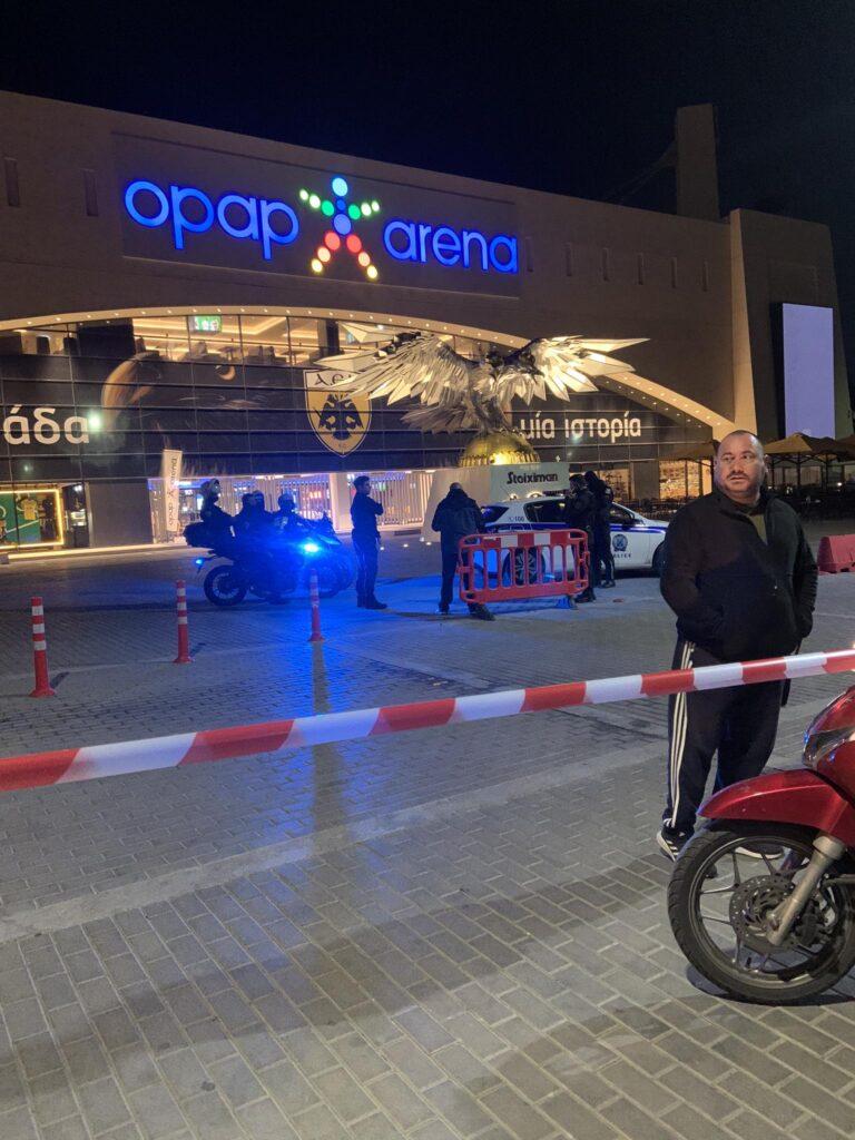 Τηλεφώνημα για βόμβα στην «OPAP Arena -Αγιά Σοφιά» - Εκκενώθηκε ο χώρος από την Αστυνομία (ΦΩΤΟ)