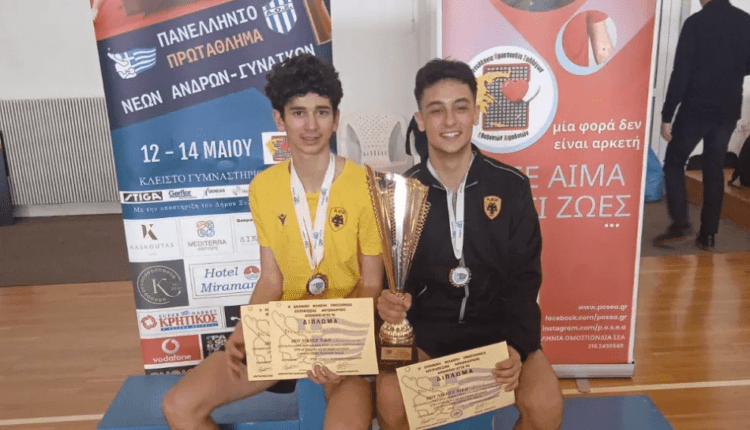 ΑΕΚ: Πρωταθλητής Ελλάδος ο Αϊβατίδης στο πινγκ πονγκ