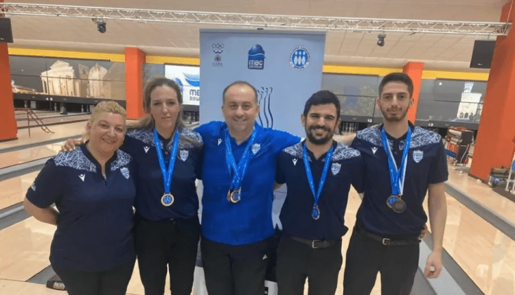 ΑΕΚ: Εξαιρετική παρουσία στο Μεσογειακό πρωτάθλημα για την ομάδα Bowling