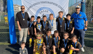 ΑΕΚ: Ασημένιο μετάλλιο για Κ9 και Κ10 Futsal