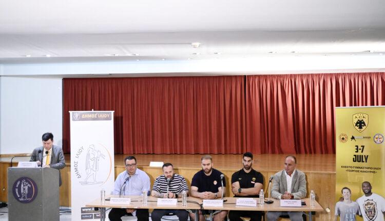 Η ΑΕΚ παρουσίασε το σπουδαίο καλοκαιρινό καμπ του Γκάνον Μπέικερ: «Θέλουμε να προάγουμε τον αθλητισμό και τον πολιτισμό»