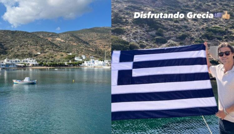 Ο Ματίας Αλμέιδα απολαμβάνει την Ελλάδα! (ΦΩΤΟ)