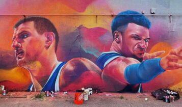 ΝΒΑ: Έγιναν γκράφιτι οι Γιόκιτς και Μάρεϊ στο Ντένβερ