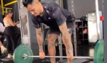 Σέρχιο Αραούχο: «Λιώνει» στο γυμναστήριο για να επιστρέψει δυνατός στις υποχρεώσεις της ΑΕΚ (VIDEO)