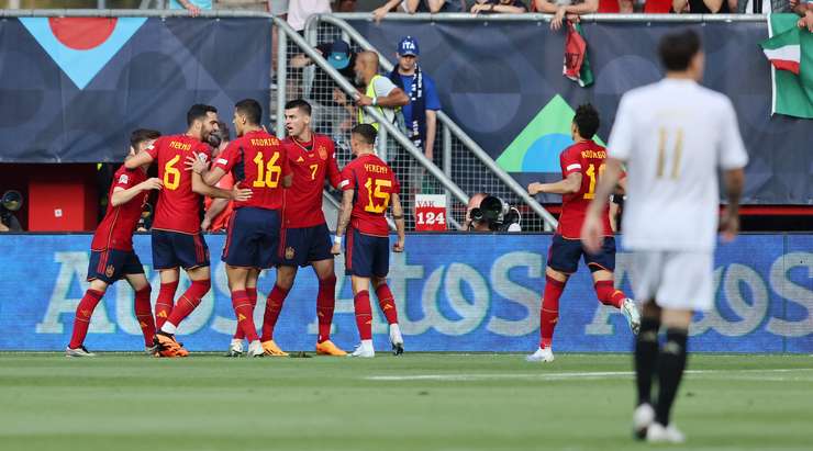 Nations League: «Χτύπησε» στο τέλος η Ισπανία, επικράτησε της Ιταλίας (2-1) και πέρασε στον τελικό