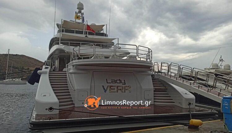 Στη Λήμνο με το υπερπολυτελές σκάφος VERA ο Δημήτρης Μελισσανίδης! (ΦΩΤΟ-VIDEO)