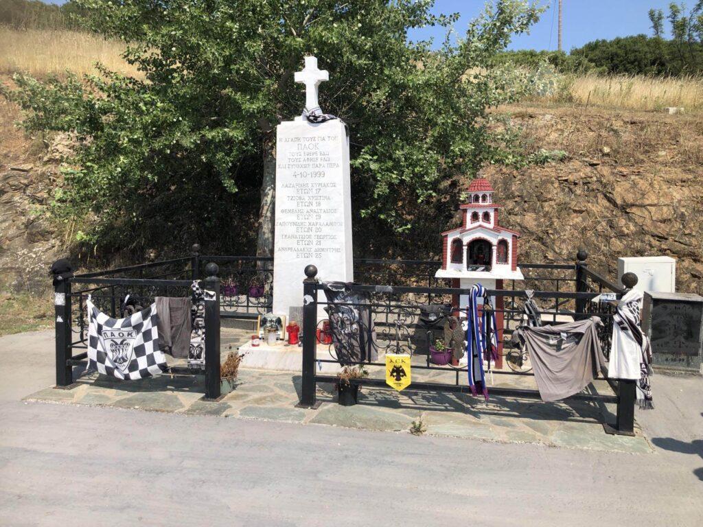ΑΕΚ: Οι Κορασίδες χάντμπολ τίμησαν το μνημείο των αδικοχαμένων φίλων του ΠΑΟΚ στα Τέμπη (ΦΩΤΟ)