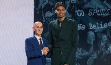 NBA Draft 2023: Στους Σπερς ως η πρώτη επιλογή ο Βίκτορ Γουενμπανιάμα