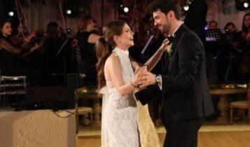 Εντά Ετζέ: Με τραγούδι του Νίκου Βέρτη ο γαμήλιος χορός της ηθοποιού στην Τουρκία – Χόρευε το «Αν είσαι ένα αστέρι» (VIDEO)