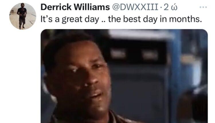 Tweet με υπονοούμενα από τον Ντέρικ Ουίλιαμς μετά την αποδέσμευση του από τον Παναθηναϊκό! (ΦΩΤΟ)
