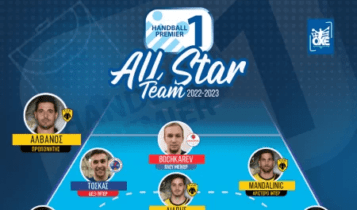 Γεμάτη ΑΕΚ η All Star team της Handball Premier - Έξι παίκτες και ο προπονητής στην κορυφαία ομάδα!