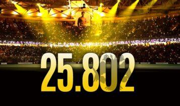 Ο λαός της ΑΕΚ είναι εδώ! -Ιστορικό ρεκόρ με 25.802 εισιτήρια διαρκείας