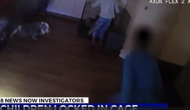 Εικόνες σοκ στις ΗΠΑ: Γονείς είχαν κλειδωμένα τα παιδιά τους σε κλουβιά – Γνωστός ράπερ ο πατέρας! (VIDEO)