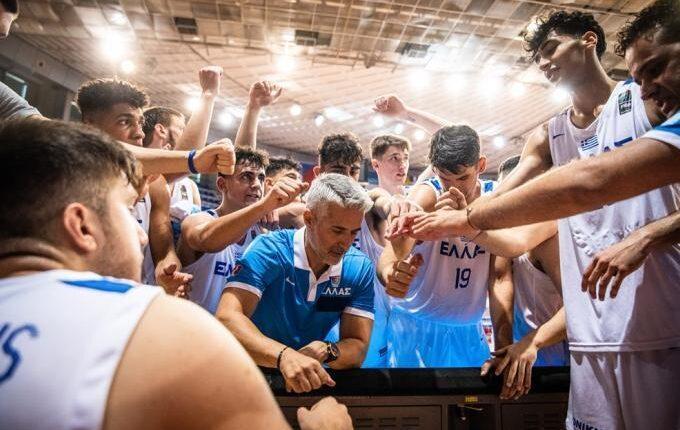 Eurobasket U18: Κόντρα στο Ισραήλ η Εθνική Εφήβων για τις θέσεις 5-8