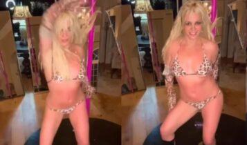 Η Μπρίτνεϊ Σπίαρς σε… νέες περιπέτειες: Χορεύει αισθησιακά σε στύλο για pole dancing (VIDEO)