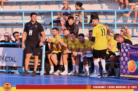 Μεγάλη νίκη της ΑΕΚ (26-25) επί της Ντιναμό Πάντσεβο στην πρεμιέρα του τουρνουά της Στρούγκα