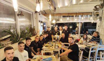 ΑΕΚ: Δείπνο της διοίκησης στην ανδρική ομάδα Futsal (ΦΩΤΟ)