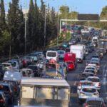 Κίνηση στο δρόμο: Ατελείωτες ουρές στον Κηφισό λόγω ατυχήματος στο ρεύμα προς Αθήνα