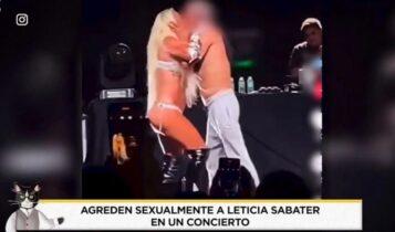 Ισπανίδα τραγουδίστρια δέχτηκε σεξουαλική επίθεση στη σκηνή! (VIDEO)
