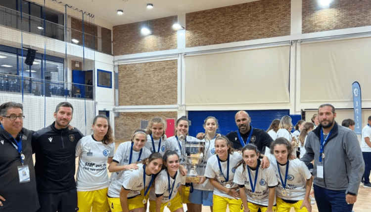 ΑΕΚ: Η γιορτή του Futsal Γυναικών - Όλες νικήτριες έστειλαν το μήνυμα κατά της βίας των γυναικών