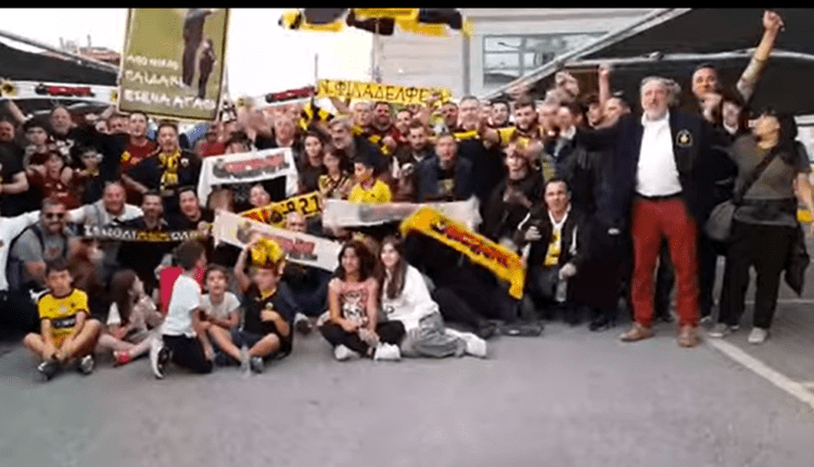 ΑΕΚ: Τρέλα με Χατζηχρήστο στην Τρίπολη και πάρτι στην Εθνική! (VIDEO)