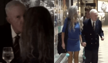 Κωνσταντίνος Πλεύρης – Τζόρτζια Σιακαβάρα: Το παθιασμένο φιλί που αντάλλαξαν στο στόμα (VIDEO)