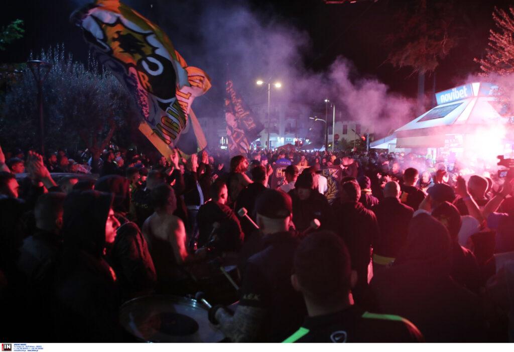 Ο λαός της ΑΕΚ έγινε ΕΝΑ με τον κόσμο της Μαρσέιγ πριν το μεγάλο ματς - Δείτε εικόνες και VIDEO