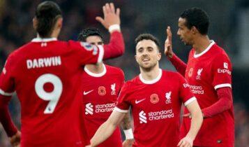 Premier League: Έβγαζε ασίστ ο Τσιμίκας, σκόραρε ο Σαλάχ και 3-0 η Λίβερπουλ τη Μπρέντφορντ