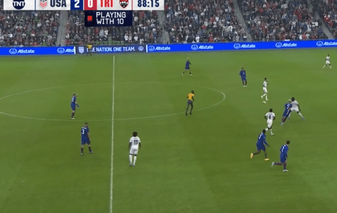 Αλλαγή μπήκε ο Λιβάι Γκαρσία στην ήττα 3-0 του Τρινιντάντ από τις ΗΠΑ (VIDEO)