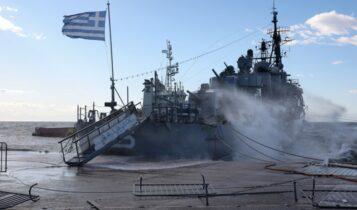 Θεσσαλονίκη: Ζημιές και ρήγμα στο «Βέλος» απο τη θαλασσοταραχή (ΦΩΤΟ-VIDEO)