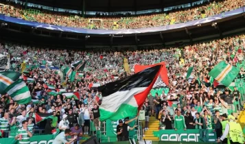 Η UEFA τιμώρησε την Σέλτικ για τις σημαίες της Παλαιστίνης
