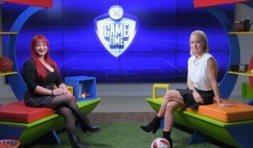 ΟΠΑΠ Game Time: Η Χρύσα Κατσαρίνη για την ΑΕΚ, το stand-up comedy και τον Γιώργο Λάνθιμο
