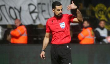 Ο Σουηδός Αλ Χακίμ θα σφυρίξει το ΑΕΚ - Άρης για την 13η αγωνιστική της Super League