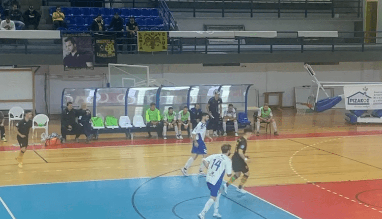 ΑΕΚ: Πέρασε σαν σίφουνας (11-1) από τη Λαμία η ανδρική ομάδα futsal