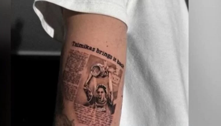 Τσιμίκας: Εκανε τατουάζ τον εαυτό του στη Λίβερπουλ (VIDEO)