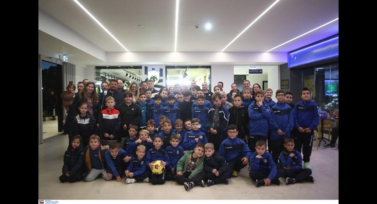 ΑΕΚ: Παιδιά ακαδημιών από την Ζάκυνθο έκαναν «ποδαρικό» στο Μουσείο Προσφυγικού Ελληνισμού! (ΦΩΤΟ)