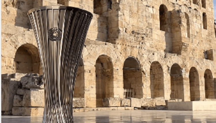 UEFA: Μοναδικό VIDEO από το τρόπαιο του Conference League στην Αθήνα